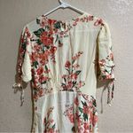 Faithfull the Brand Brida Magnolia yellow floral Midi Dress NEW SMALL Photo 6