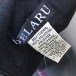 Delaru rhinestone slit black prom dress formal Size 6 Photo 3