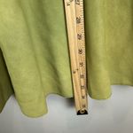 3.1 Phillip Lim Sleeveless Dress Size 0 Green Suede Mini Classic Party Cocktail Photo 7