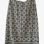 Max Studio Women’s Elastic Waist Geometric Pattern Pencil Skirt SZ S Photo 0