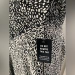 EXPRESS NEW $108  Polka Dot Leopard Flowy Halter Neck Dress M Photo 3