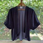 Urban Outfitters  Pins And Needles Grey Velvet Cardigan Topper Size S. Photo 0