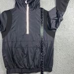 Fabletics  Windbreaker Jacket Women Large 1/4‎ Zip Nylon Reflective Mock Neck Photo 4