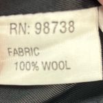 Augustus Vintage 10 Italian Wool Double Breasted Pantsuit in Black Photo 10