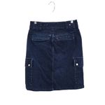 Tommy Hilfiger 90's Vintage  Dark Wash Denim Skirt With 6 Pockets Blue Size 4 Photo 1