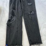PacSun  high rise grey straight leg jeans Photo 1
