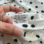 Petal and Pup NWT Tegan ruffle mini skirt polka dots size 12 white black Photo 11