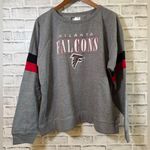 NFL NWT! Women’s Atlanta Falcons  football gray crew neck sweatshirt 2XL Photo 0