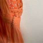 Guess Twisted Tank Handkerchief Hem Dress Coral Peach 6 Photo 6