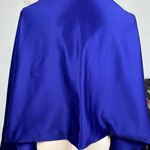 Alex Evenings Womens MOB Wedding Special Event Blue Shawl Wrap Photo 1