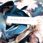 Kay Unger Lydia Tea Length Floral Dress Size 2 Photo 7