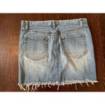 Gap Vintage 2000s  Denim Fall 2002 Mini Skirt Size 8 Photo 1