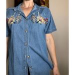 Vintage Bobbie Brooks Denim Cat Shortsleeve Shirt Size M Blue Size M Photo 6