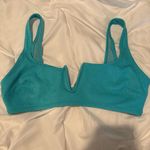 Aerie  Scoop Bikini Top teal Photo 0