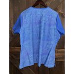 Cherokee Little‎ Mermaid Sz 2X Women's  Scrubs Tooniforms Disney V Neck Top Photo 3