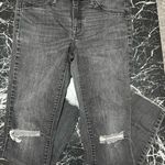 Mossimo Supply Co Mossimo Denim Black Dark Denim Mid Rise Jeggings Skinny Jeans Pants Size 8 29 Photo 0
