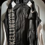 Disney Tim Burton's Zip Long Sleeve M Nightmare Goth Halloween Colorblock Street White Size M Photo 2