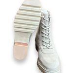 Bernardo Salerno Lace-Up Rubber Sole Boot US 6.5M White Suede Photo 6