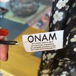 Floral Black and White Scarf Photo 3