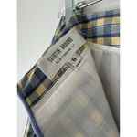 Skirtin Around Blue Yellow Plaid Vintage Pencil Skirt Women’s Size 8 USA Made Photo 3