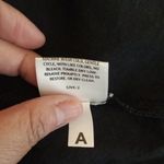 Eileen Fisher  Black Sheath Midi Dress Scoop Neck Linen Blens Easter Church Xs Photo 7