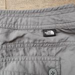 The North Face Women's Sz 8 Convertible Pants Shorts Capris Zip Hiking Gray Photo 9