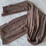 VOILE CHIC Premium Chiffon Earth Grey Hijab Scarf For Women Brown Photo 5