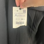 ZARA NWT Black high waisted pleated shorts with side zipper size XL Photo 4