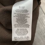 Michael Kors Faux Leather Two Tone Brown Zipper Front Dress Size 2 Photo 12