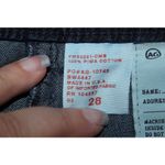 AG Adriano Goldschmied Womens Peony Skirt Blue Denim Jean Mini Skirt Size 28 / 6 Photo 4