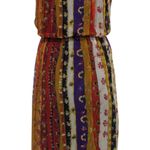 Diane Von Furstenberg - Metallic Patchwork Pleated Dress Photo 9