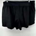 Nike Active Board Shorts Swim Pull On Mid Rise Logo Stretch Beach Black 1X Photo 4