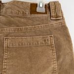 American Eagle  low rise mini corduroy skirt tan size 8 NWT Stretch pockets micro Photo 3