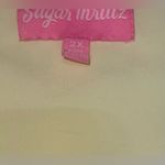 Sugar Thrillz SHOCK GONNA WRANGLE ME PUFF SLEEVE MINI DRESS size 2X Yellow Photo 1