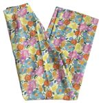 ZARA NWOT  Satin Effect High Waist Floral Pants Size XS Photo 5