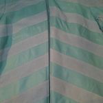 JDS COLLECTION Green Leather Chevron Pattern Jacket Photo 5