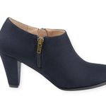 Journee Collection new  ᪥ Sanzi Zipper Ankle Booties ᪥ Navy Vegan Suede ᪥ 8.5M Photo 13