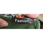 Fashion XL Dress Boho Paisley Slip Mini Spaghetti Strap Summer Festival Coquette Green Photo 3