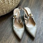 Giorgio Armani  Silver Pointed Heels Photo 0