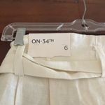 Macy's  On 34th belted Paper bag Pants Photo 3