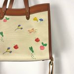 Coach Field Tote 30 Garden Floral Embroidery Shoulder Bag Photo 6