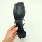 Jeffrey Campbell NWOT Black Jamm-3 Jelly Slide Sandal Heels Size 10 Photo 6