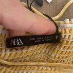 ZARA NWT  Yellow Dot Crop Top Sz S Photo 7