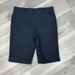 Counterparts Petite Flat Front Stretch Bermuda Walking Shorts Black 4P Photo 3