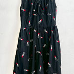 Voodoo Vixen Lipstick Dress Pinup 50s Retro Rockabilly Vintage Style Black XL Photo 0
