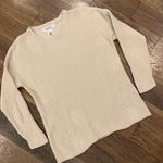 Workshop Republic Clothing Womans Creme Knit Sweater Size Medium Photo 1