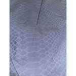 Lafayette 148 Pants Women's Size 12 Blue Snakeskin Texture Straight Leg Photo 1