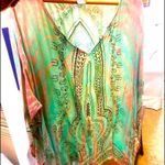 TYE DYED BCH COVER UP, boho chic VIBE S/M Size M Photo 5