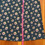 Loft  Petites Floral Print Sleeveless Shift Dress Ruffle Neckline Petite  XSP‎ Photo 8