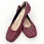 Toms Tom’s Berry Metallic Canvas Ballet Flats Photo 7